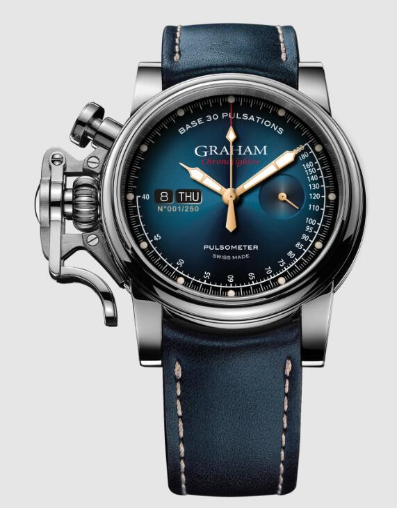 Review Replica Watch Graham CHRONOFIGHTER VINTAGE PULSOMETER 2VCVS.U14A